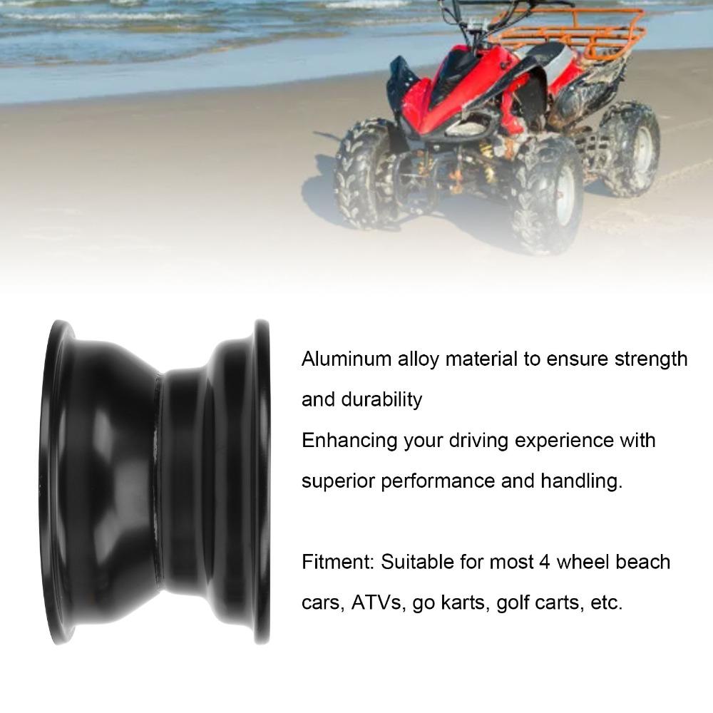 3 Hole Go Kart Wheel Hub Black Golf Cart Wheel Hub Heavy Duty ATV Wheel Hub For ATVs