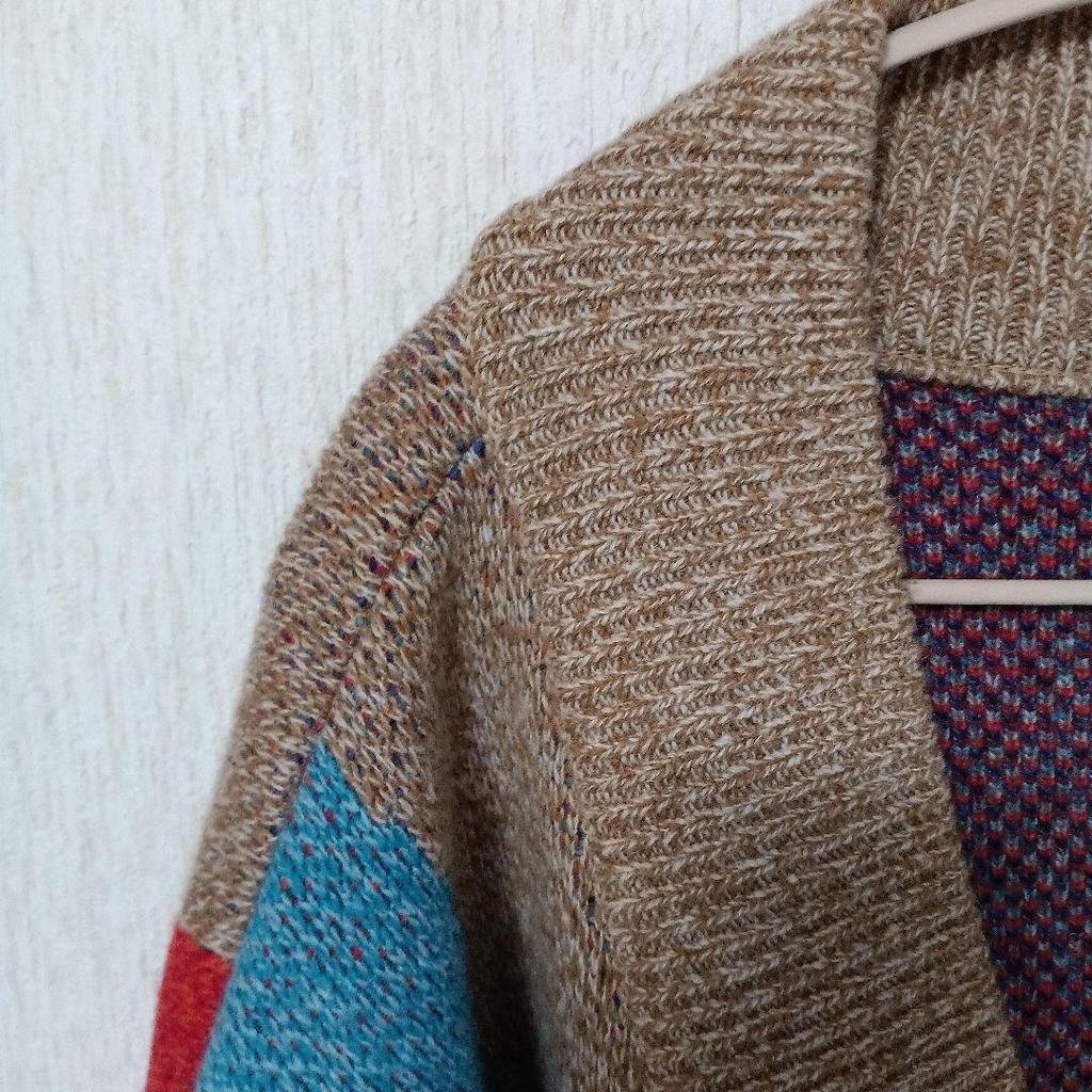 [USED] TRUNKPROJECT Multicolor Cardigan, Size L, Worn by BTS V