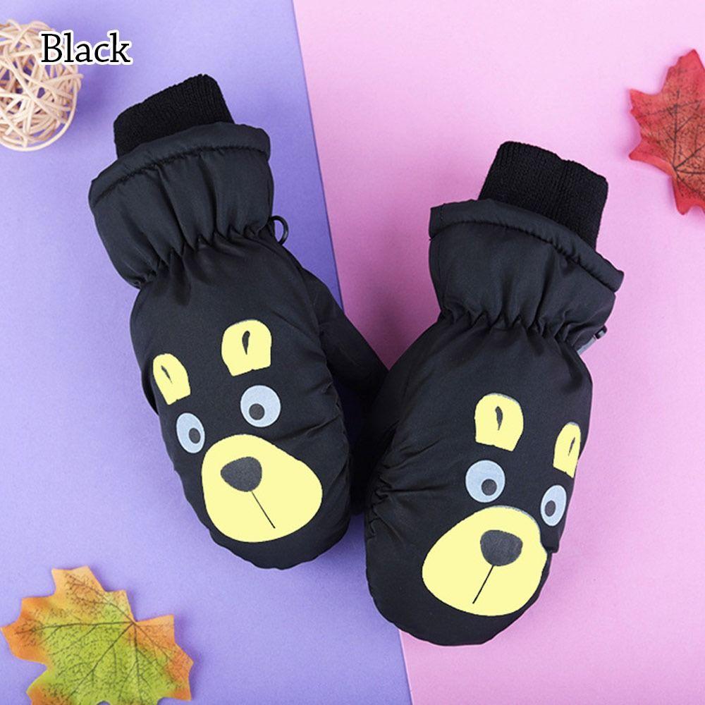 Windproof Children Ski Gloves Thick Warm Sports Gloves for 5-8 Years Old Kids Boys Girls