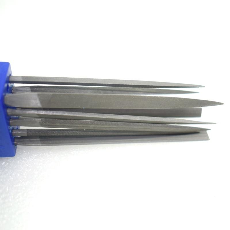 140mm Assorted Needle Files Hobby Craft Jewelers Watchmakers Metal Filing Tools 10Pcs