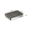304 Stainless Steel Food Storage Tray Fresh-keeping Box with Sealed Lid Sausage Fruit Dish Frozen food Organizers Food Container