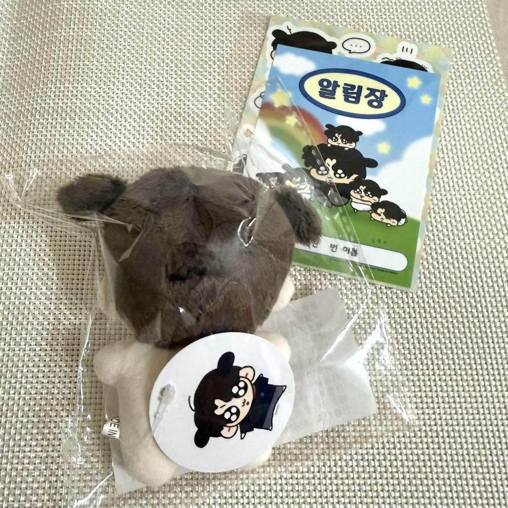 [USED] BTS Jungkook 10cm Plush Toy Jungkook Moknim