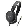 Audio-technica Wired Headphones ATH-AVC200 For Watching Music and Movies 6.3mm Standard3.5mm Mini Connection Black