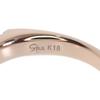 STAR JEWELRY 2PR0727 Ring K18 Pink Gold Women