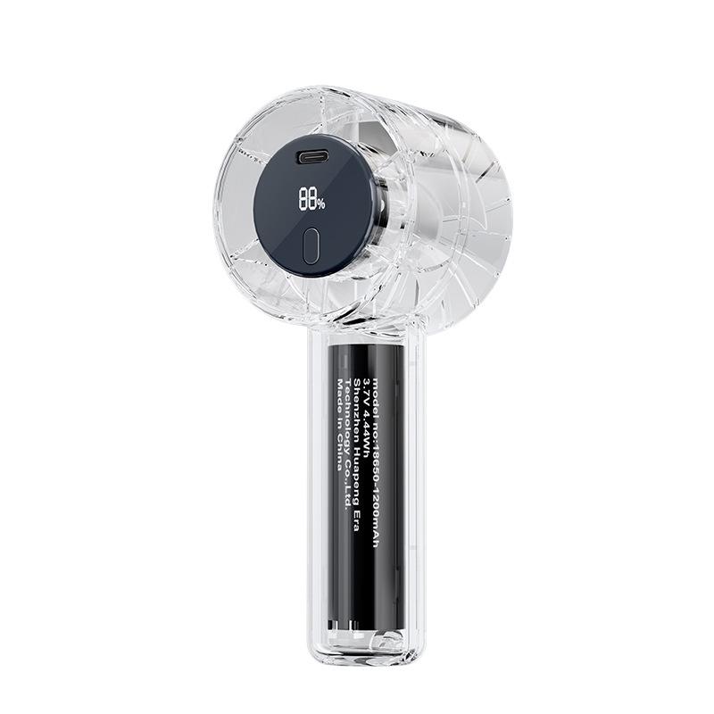 2026 Handheld Mini Fan with Semiconductor Cooling, Three Speeds, 20,000mAh Battery, Desktop Use