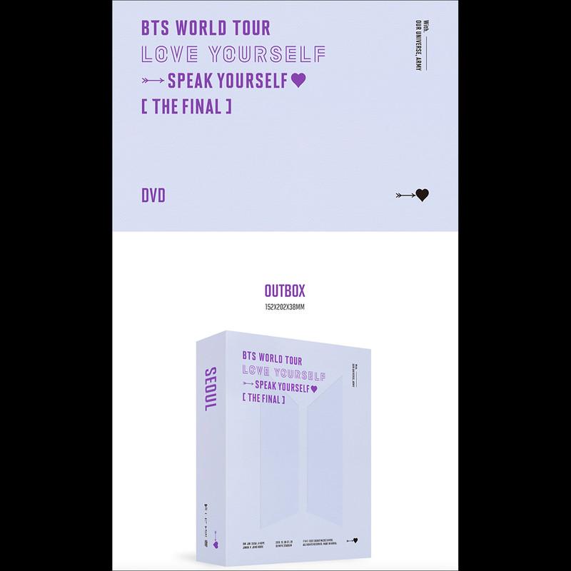 [DVD] BTS World Tour 'LOVE YOURSELF : SPEAK YOURSELF' : THE FINAL