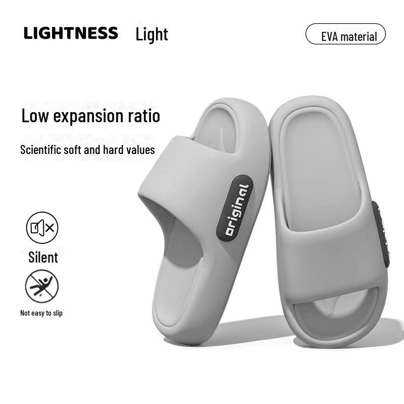 Summer Eva Non-Slip Indoor Slippers: Cozy Thick-Soled Sandals for Home, Bath, or Hotel