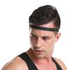 Спортивная повязка на голову для мужчин и женщин, тонкая эластичная повязка на голову для тренировок с регулируемой пряжкой, повязка на голову для бега и футбола