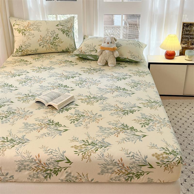 Матрас из чистого хлопка, утолщенный, с начесом, цельный, двухслойный хлопковый матрас Simmons, защитный чехол, всеобъемлющий наматрасник