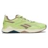 Reebok Nanoflex Adventure TR 2 Citrus Glow Boulder Бежевые женские кроссовки Зеленые обручи - Синие 100033331