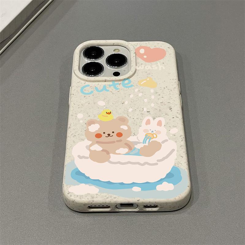 Mobile Phone Cases for iPhone 11 13 XR 15 Pro Max 12 14 Pro Max Case iPhone 16 7 Plus 8 Plus XS Max Degradable and Environmentally Friendly