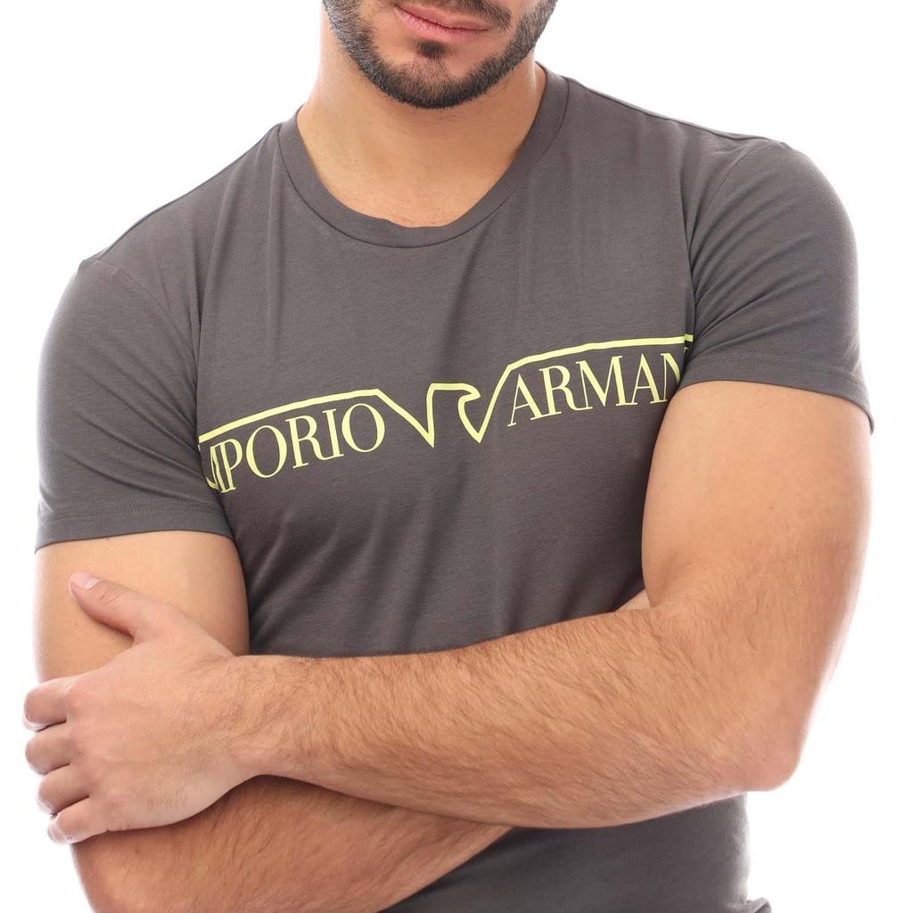 Emporio Armani Мужская футболка с круглым вырезом