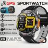 Новые Военные Уличные GPS Смарт-часы Встроенные GPS Компас Высотомер Барометр 10ATM Водонепроницаемые 650 мАч Спортивный Браслет Мужские