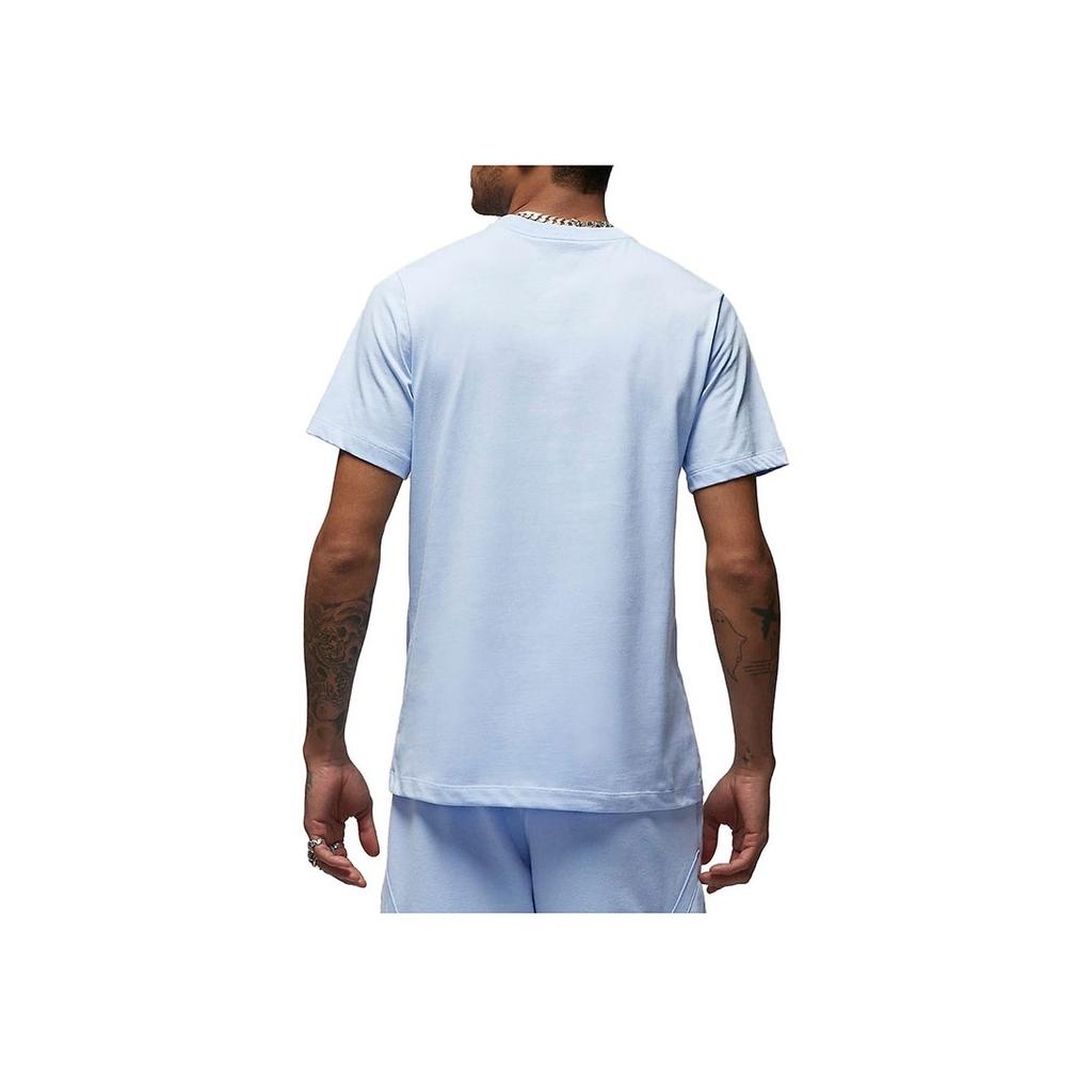 Jordan Flight Essentials Digital Logo Print Vintage Crew Neck T-Shirt Men Tops Light-Teal FB7395-425