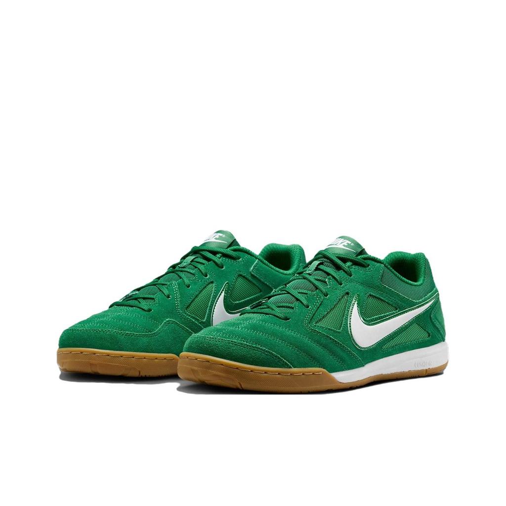 Nike Кроссовки Gato Pine Green Gum Unisex, белые, светло-коричневые HQ6020-300