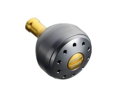 SHIMANO Круглая алюминиевая ручка Yumeya Power Handle серого цвета, размер M, ручка для типа B