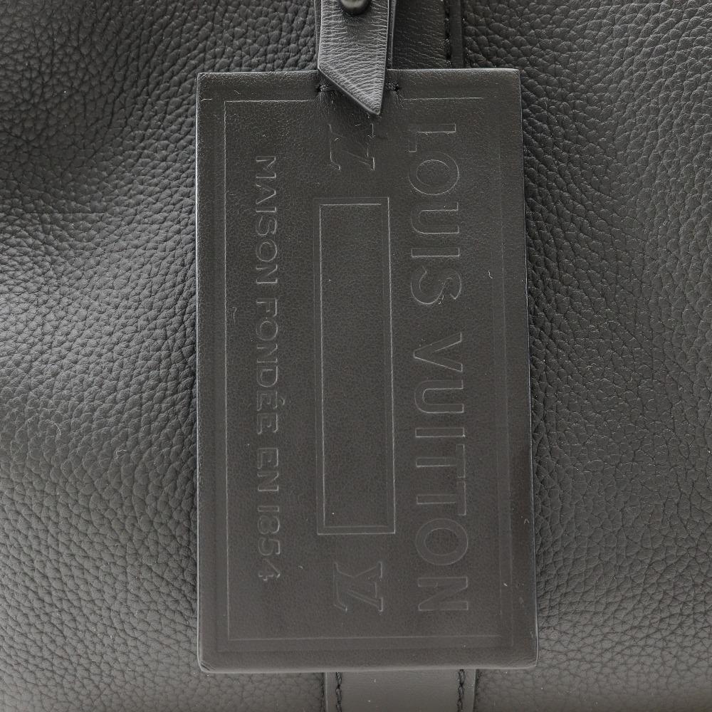 Louis Vuitton Сумка City Keepall через плечо M59255 LV Aerogram Mini Boston Noir черный телячья кожа мужская Б/У