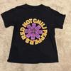 Red Hot Chili Peppers фиолетово-желтый логотип Футболка Унисекс Концертная S-5XL SG775 Унисекс Футболка