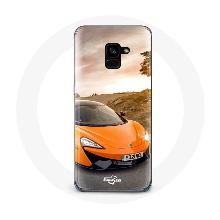 Case for Samsung Galaxy A8 Plus Formula 1 McLaren F1 Orange