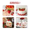 seimeinoki Fruit Set of Food Sample Strawberries with Lifelike Fake Fruit Cute Photography DIY Fruit Cake Vase Filler Models, 60, Stems, Decorations,