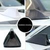 BAAQ1 Hot 2025 Car Top Signal Aerials Shark Fin Antenna Decoration Cover For BMW Mini Cooper R50 R53 R55 R56 R60 R61 F54 F55 F56 F60 A