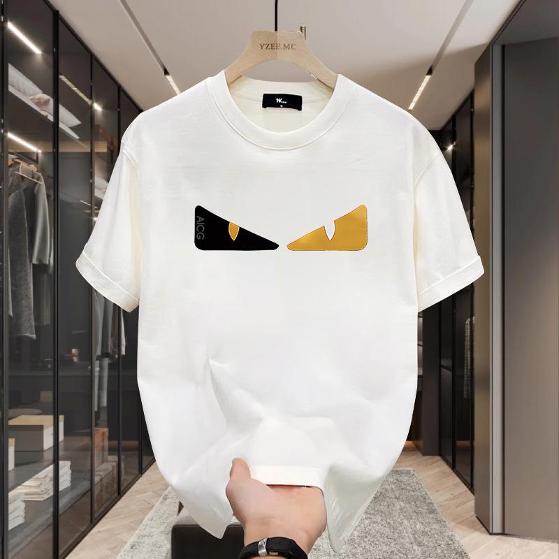 Summer Men Women Round Neck Short Sleeve Print T Shirt Breathable Sport Tops