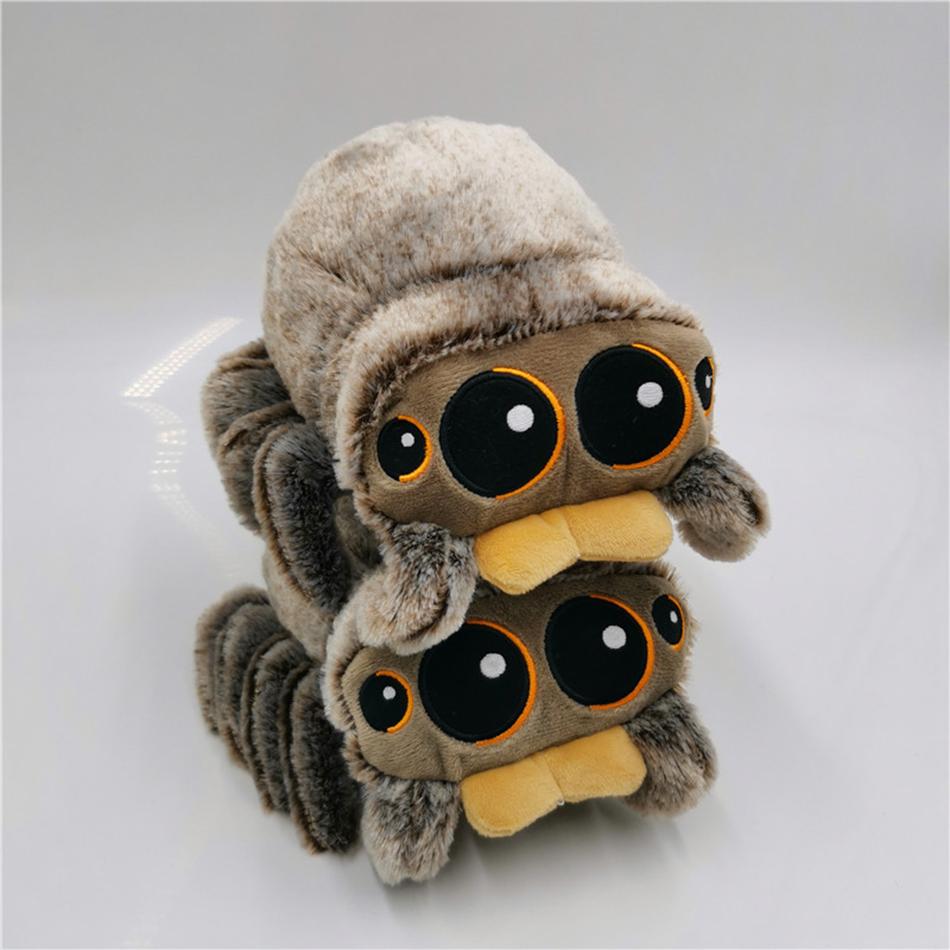 18Cmplush Soft Toy Spider Doll Black Little Lucas Realistic Body Pillow Doll Anime Game Pillow Decoration Children Christmas