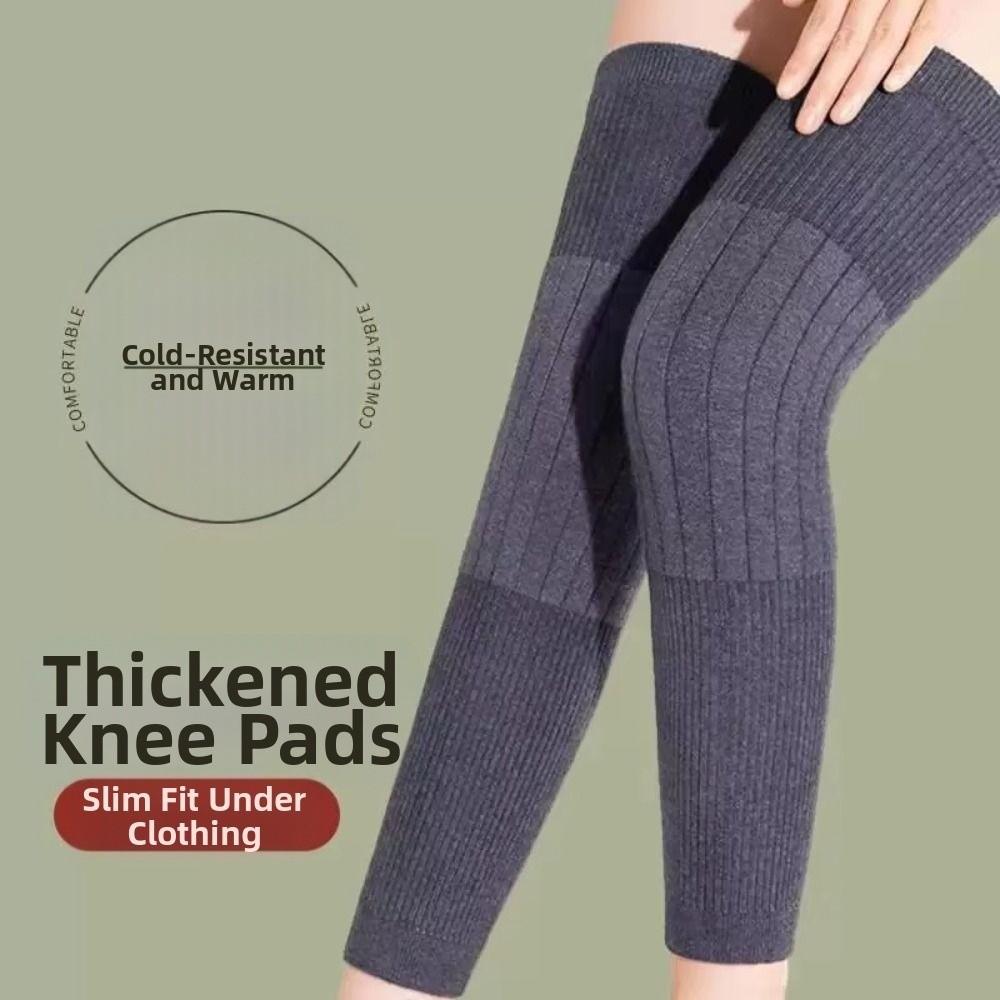 Холодостойкий Толстый Наколенник Эластичный Зимний Наколенник Защитный Чехол для Колена Восстановление после Травм