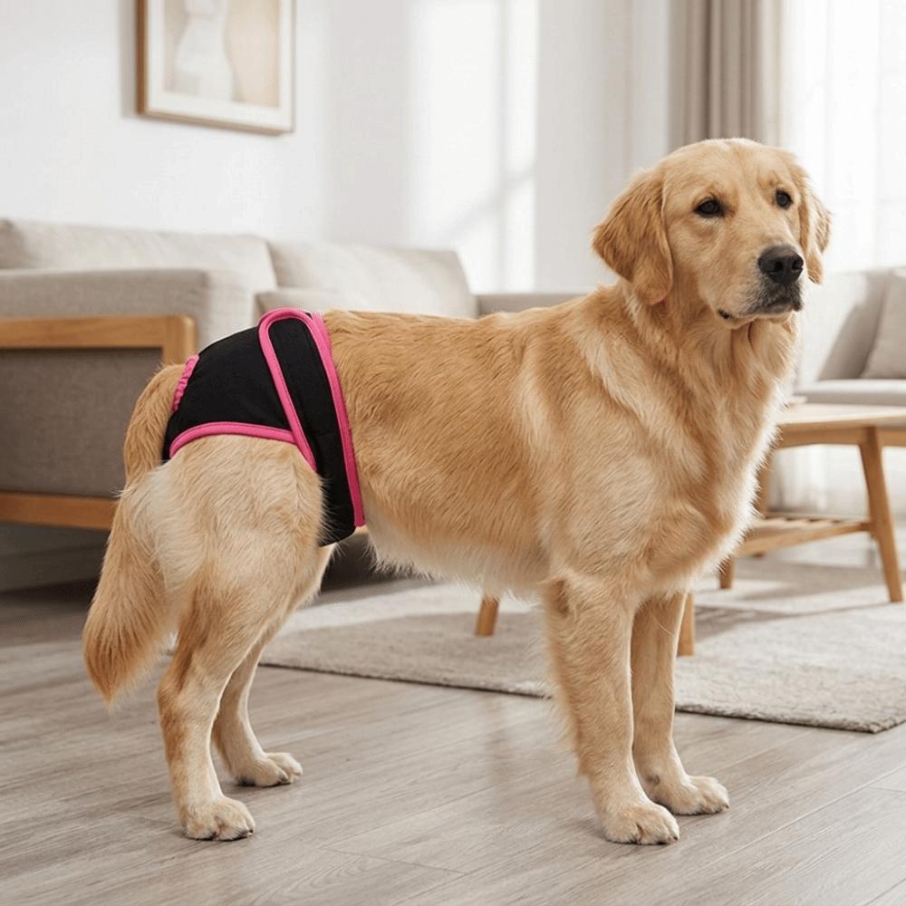 Soft Fabric Dog Sanitary Pant Multi Size Dog Anti-harassment Pant Dog Heat Pant Pet Daily Care