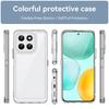 Чехол для Honor X6c Чехол для Honor X6c Фунда TPU Прозрачный ПК + Силикон Ударопрочный Противоскользящий Защитный Чехол на Заднюю Панель Телефона Для Honor X6c