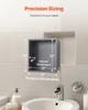 VEVOR Shower Niche, 33.0 x 33.0 x 10.2 cm Recessed Wall Niche, Heavy-duty Stainless Steel Modern Soap & Shampoo Storage Organizer