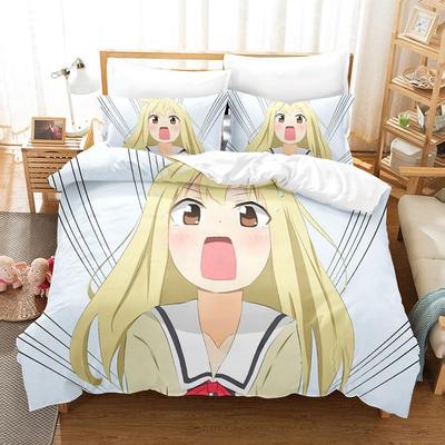 Новый комплект постельного белья Aho Girl Односпальный Полуторный Двуспальный Кингсайз Комплект для кровати Взрослый Детский Спальня Комплекты пододеяльников Комплект простыней с крутым аниме
