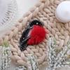 Set for Embroidery with Beads Decorations On Natural Artistic Canvas Abris Art Birds