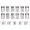 12Pcs Standoff Screw Stainless Steel 19x25mm Wall Mount Advertising Fastener Set Kit