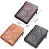 CONTACT'S Genuine Leather Wallet Men Vintage Coin Purse Male Portmane Card Holder Short Wallets
