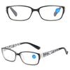 Flowers Vintage Ultra Light Frame Anti-Blue Light Eyeglasses Eye Protection Reading Glasses