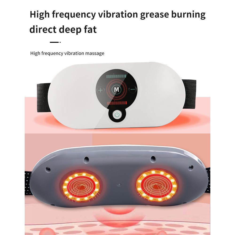 Двойной импульсный массажер для талии, продукты для похудения, которые действительно работают, пояс для похудения, формирующий живот, вибрационный сжигатель жира