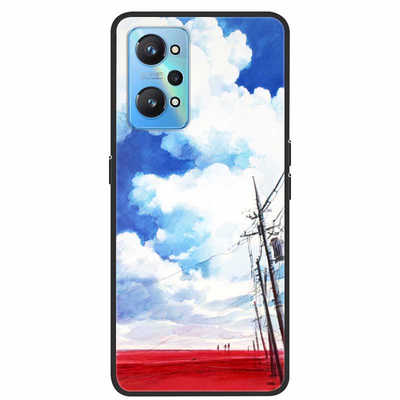 Чехол для Realme GT Neo 2 Силиконовый ТПУ Мягкая Защитная Крышка Эстетичный Чехол для Телефона для Realme GT Neo2 Funda Realmi RMX3370 Ударопрочный Корпус