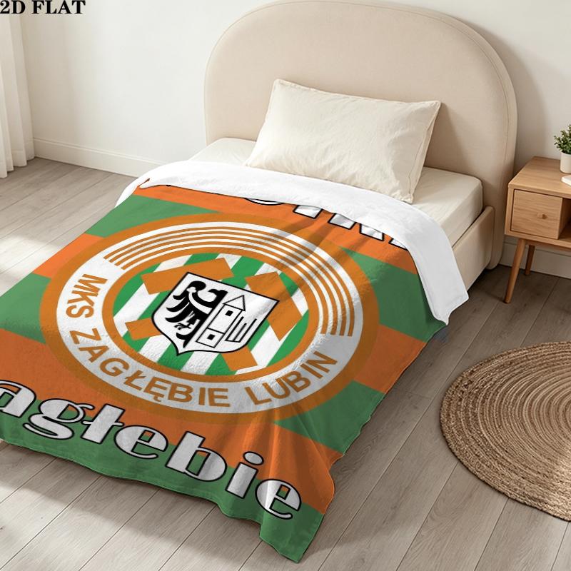Zagbie Lubin Print Flannel Blanket, High quality Comfortable for All Seasons, Home Decor, Warmth and Comfort, Perfect for Christmas Gifts