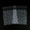 100Pcs Plastic Candy Gift Bags Transparent Cookies Baking Packaging Bag  Xmas Party Decor Favors