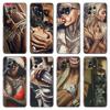 Сексуальный чехол для телефона с татуировкой для девочек для Xiaomi Mi POCO X3 NFC GT M4 M3 12 11T 10T Pro A3 11 Lite NE 5G 12X 11i F3, черный чехол