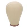 Wig Mannequin Head Needle Binding Canvas Hairpiece Model Head for Wig Styling Drying Display 23in