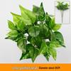 Persian Style Green Wall Hanging Grass Decoration for Indoor & Balcony Background