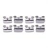 8PCS Twin Shower Screen Door Rollers/Runners/Wheel Top & Bottom 23mm Replacement