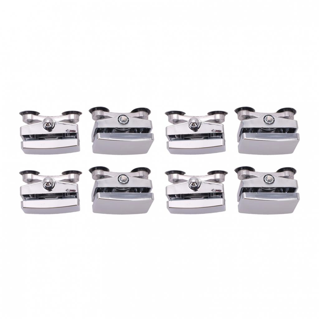 8PCS Twin Shower Screen Door Rollers/Runners/Wheel Top & Bottom 23mm Replacement