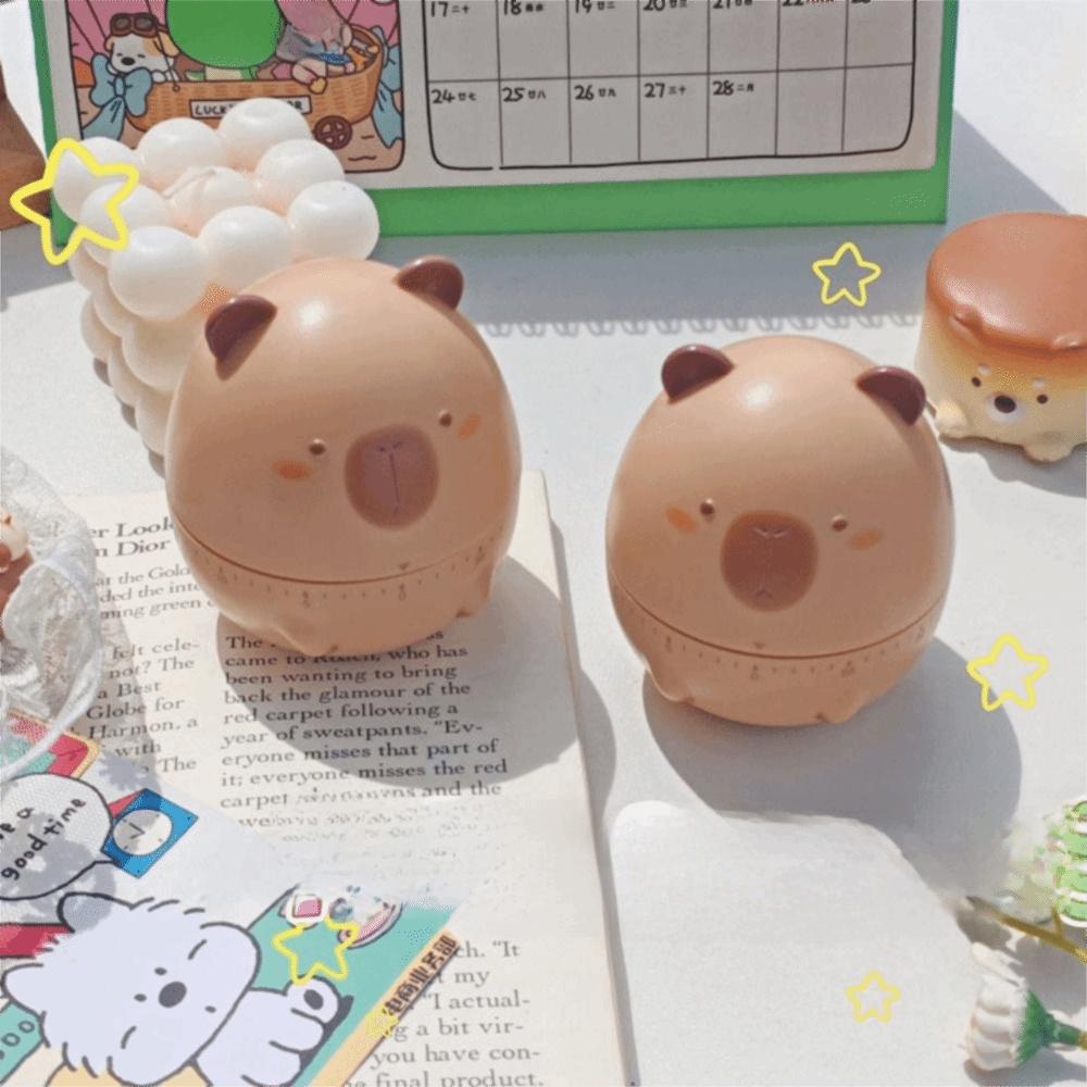 Cute Capybara Timer Funny Animal Clock Alarm Countdown Alarm Clock Animal Timer  Task Reminder