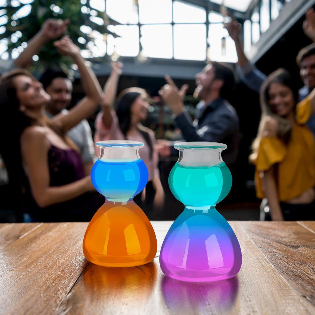 2 шт., 120 мл, прозрачная чашка для абсента, профессиональный хрустальный бокал для вина, многослойная тыква, темная бомба, бокал для вермута, бокал для коктейля, рюмка для водки