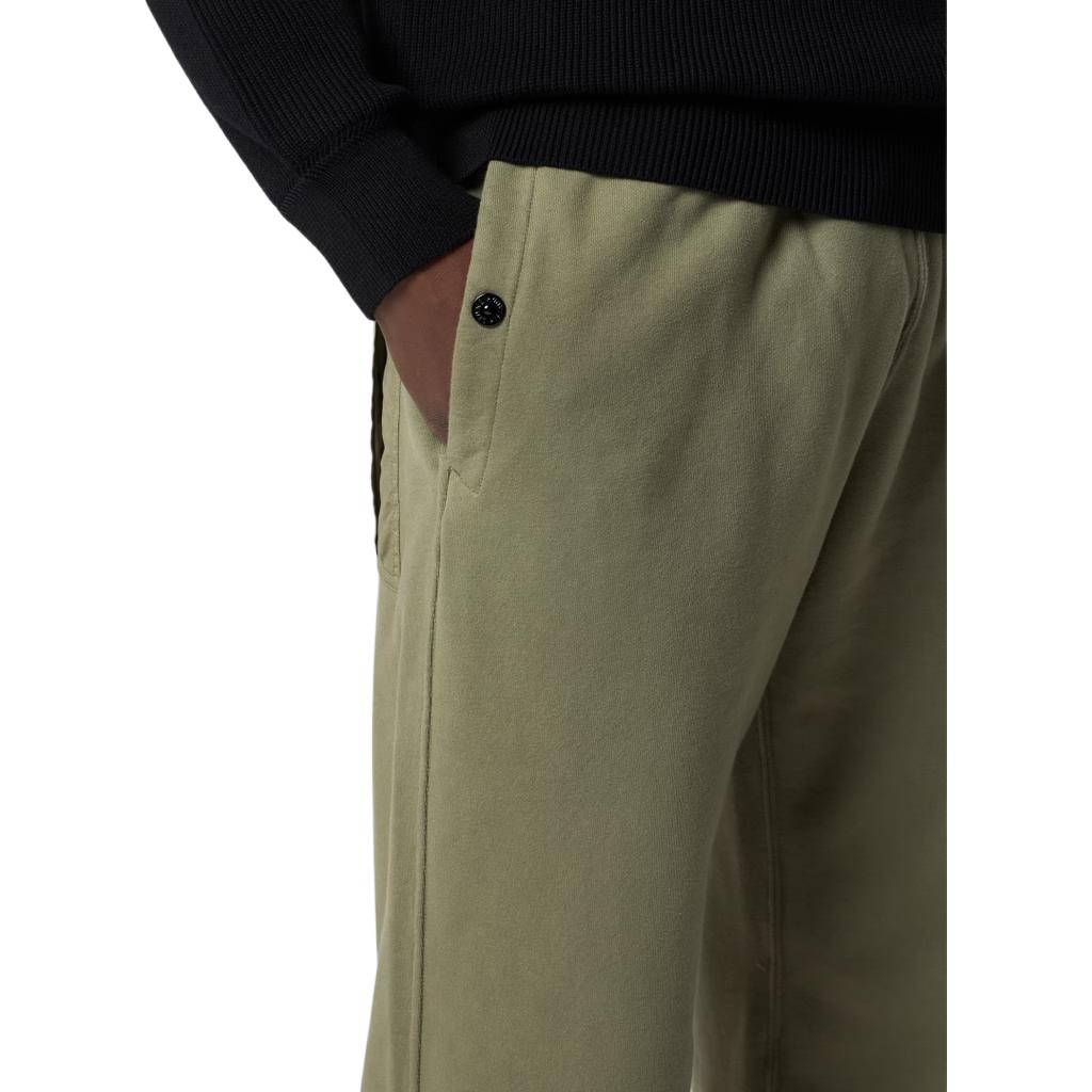 STONE ISLAND Коллекция Весна-Лето SS26 Полосатый логотип на боковой части Манжеты Повседневные брюки Унисекс брюки L1S156200004S0410-V005G