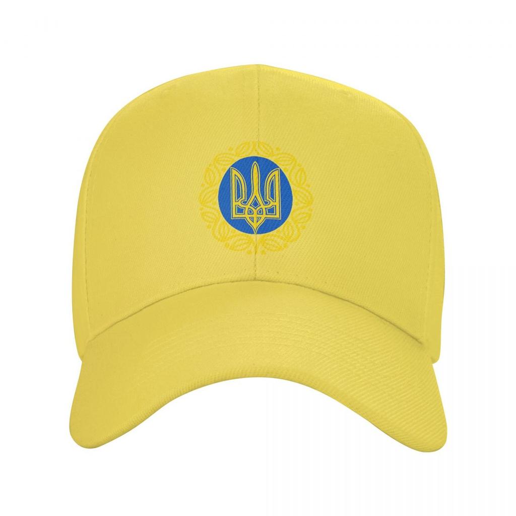 Coat Of Arms Ukraine Flag Baseball Cap Unisex Adult Ukrainian Trident Adjustable Dad Hat Unisex Women Outdoor Snapback Summer Hats