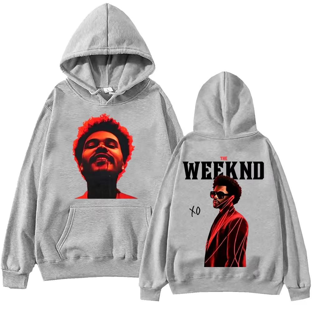 2026 The-Weeknd Мировой Тур Худи Мужская Женская Харадзюку С Длинным Рукавом Пуловер Топы Винтажная С Принтом Толстовка Модная Уличная Одежда для Повседневных Образов
